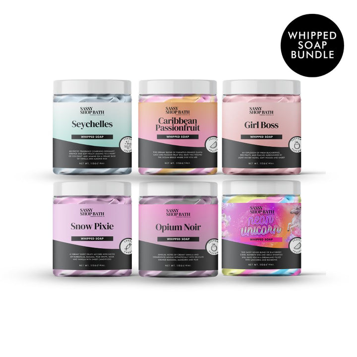 VIP Whipped Soap Collection - Sassy Shop Wax