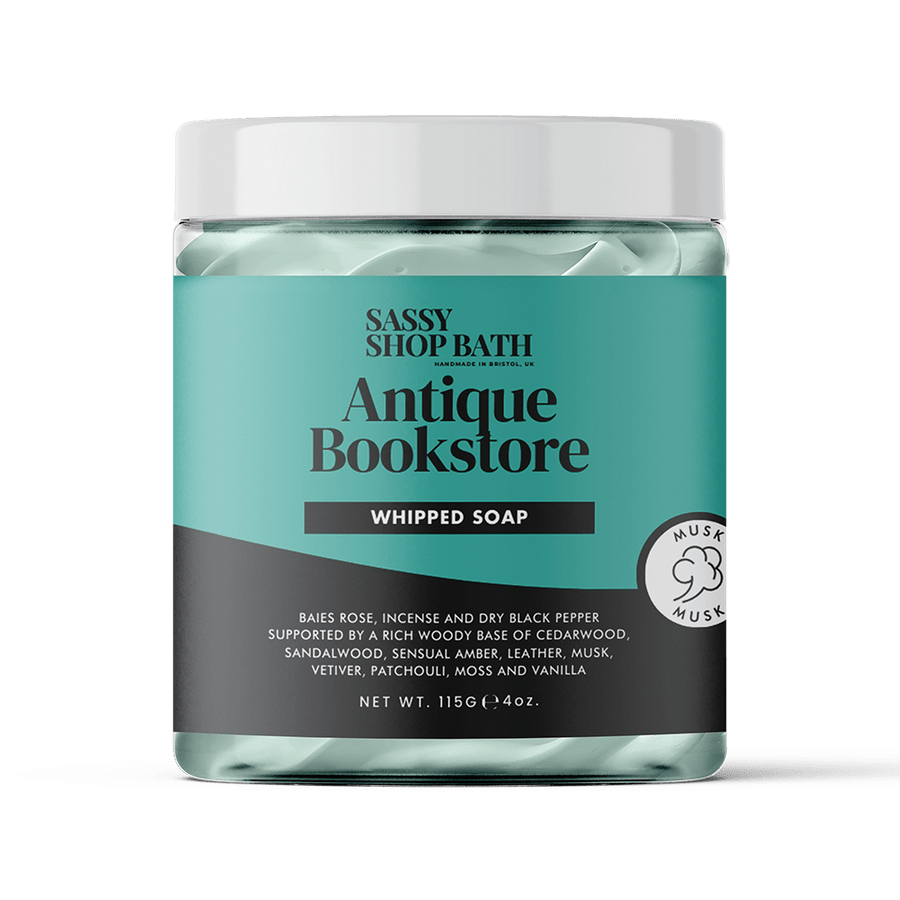 Antique Bookstore Whipped Soap
