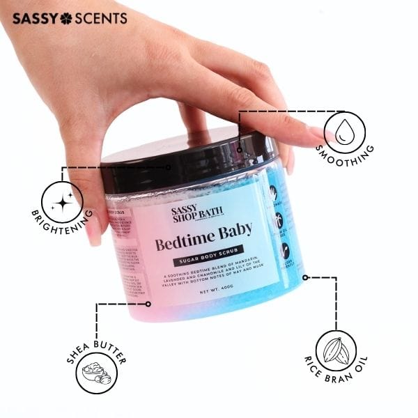 Bedtime Baby Sugar Body Scrub - Sassy Scents