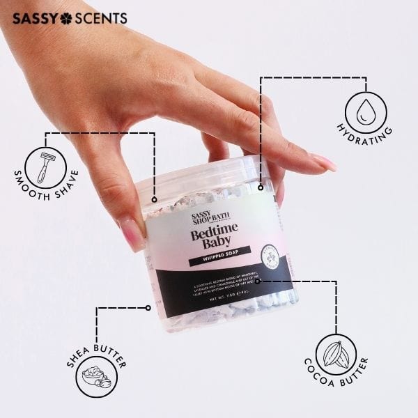 Bedtime Baby Whipped Soap - Sassy Scents