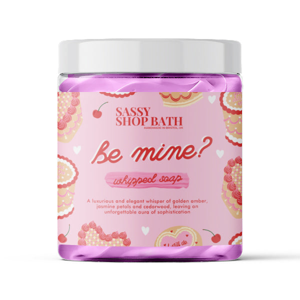Be Mine? Valentines Whipped Soap - Sassy Shop Wax