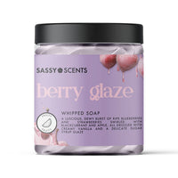 Berry Glaze Whipped Soap