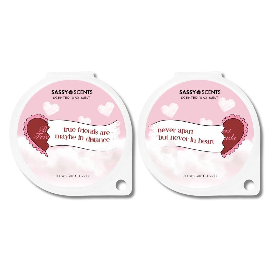 Besties Two Pack of Wax Melts - Sassy Scents