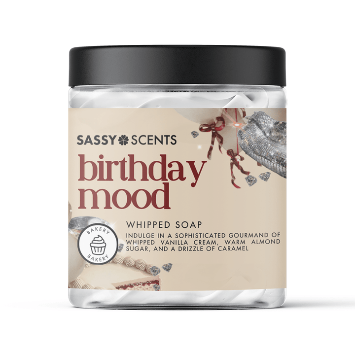 Birthday Mood Whipped Soap - Sassy Scents