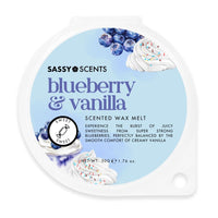 Blueberry & Vanilla Wax Melt