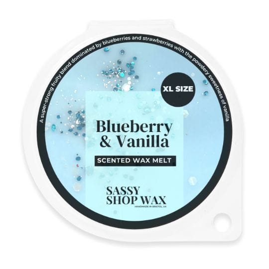 Blueberry & Vanilla XL Wax Melt - Sassy Scents