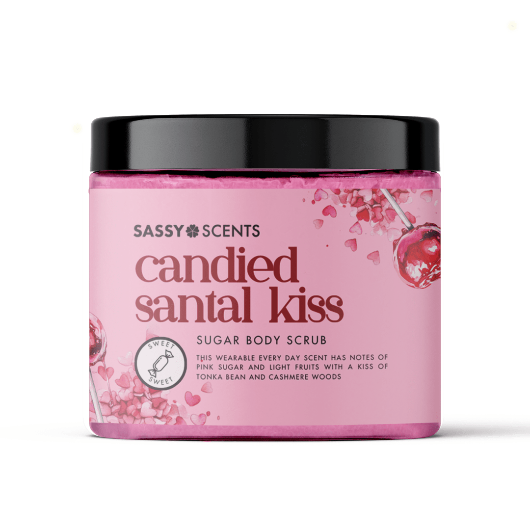 Candied Santal Kiss Sugar Body Scrub - Sassy Scents