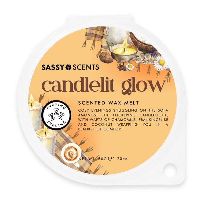 Candlelit Glow Wax Melt - Sassy Scents