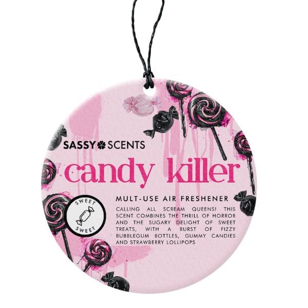 Candy Killer Hanging Car Freshener - Sassy Scents