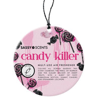 Candy Killer Hanging Car Freshener