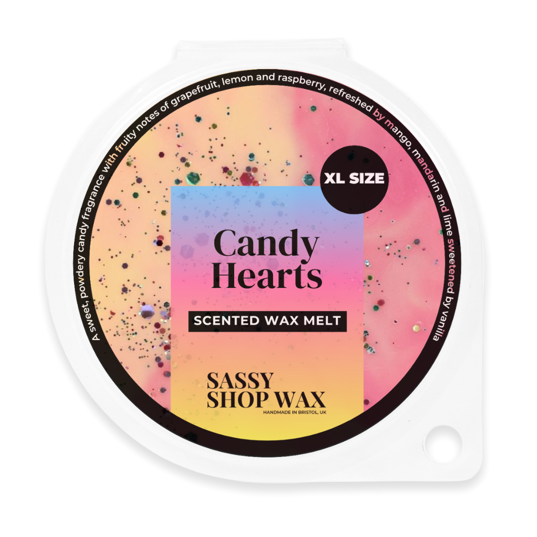 Candy Hearts XL Wax Melts - Sassy Shop Wax