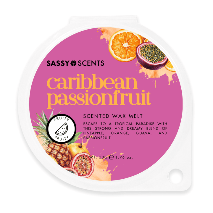 Caribbean Passionfruit Wax Melt - Sassy Scents