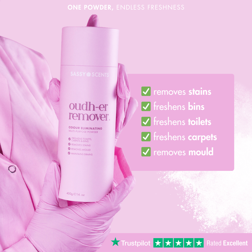 Cashmere Cleanse Odour Eliminating Multi - Purpose Powder - Sassy Scents