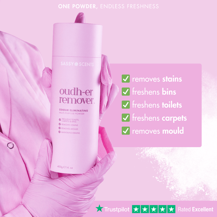 Cashmere Cleanse Odour Eliminating Multi - Purpose Powder - Sassy Scents