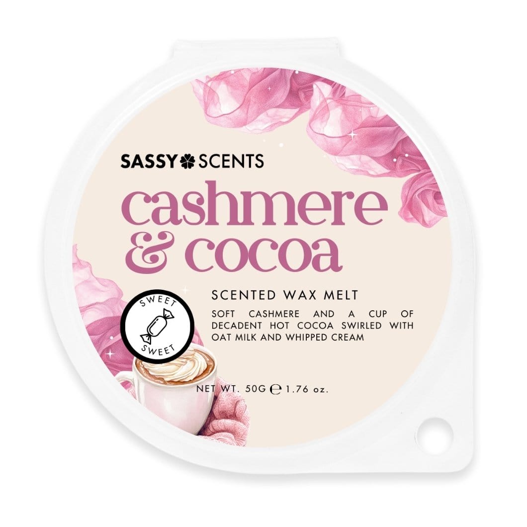 Cashmere & Cocoa Wax Melt - Sassy Scents