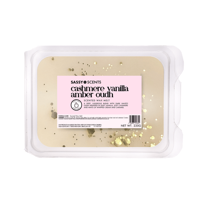 Cashmere Vanilla & Amber Oudh Small Tub - Sassy Scents