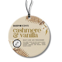Cashmere & Vanilla Hanging Car Freshener
