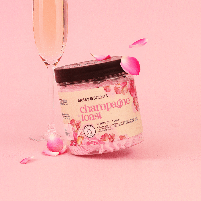 Champagne Toast Whipped Soap