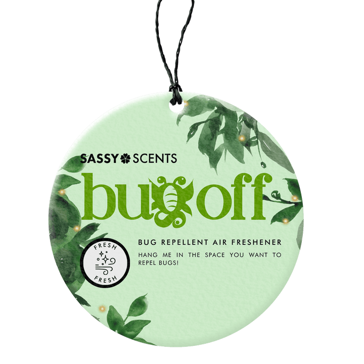 Citronella Hanging Car Freshener - Sassy Scents