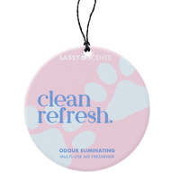 Clean Refresh Odour Eliminating Hanging Car Freshener