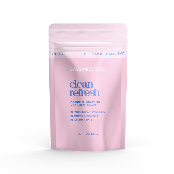 Clean Refresh Odour Eliminating Multi - Purpose Powder Pouches - Sassy Scents