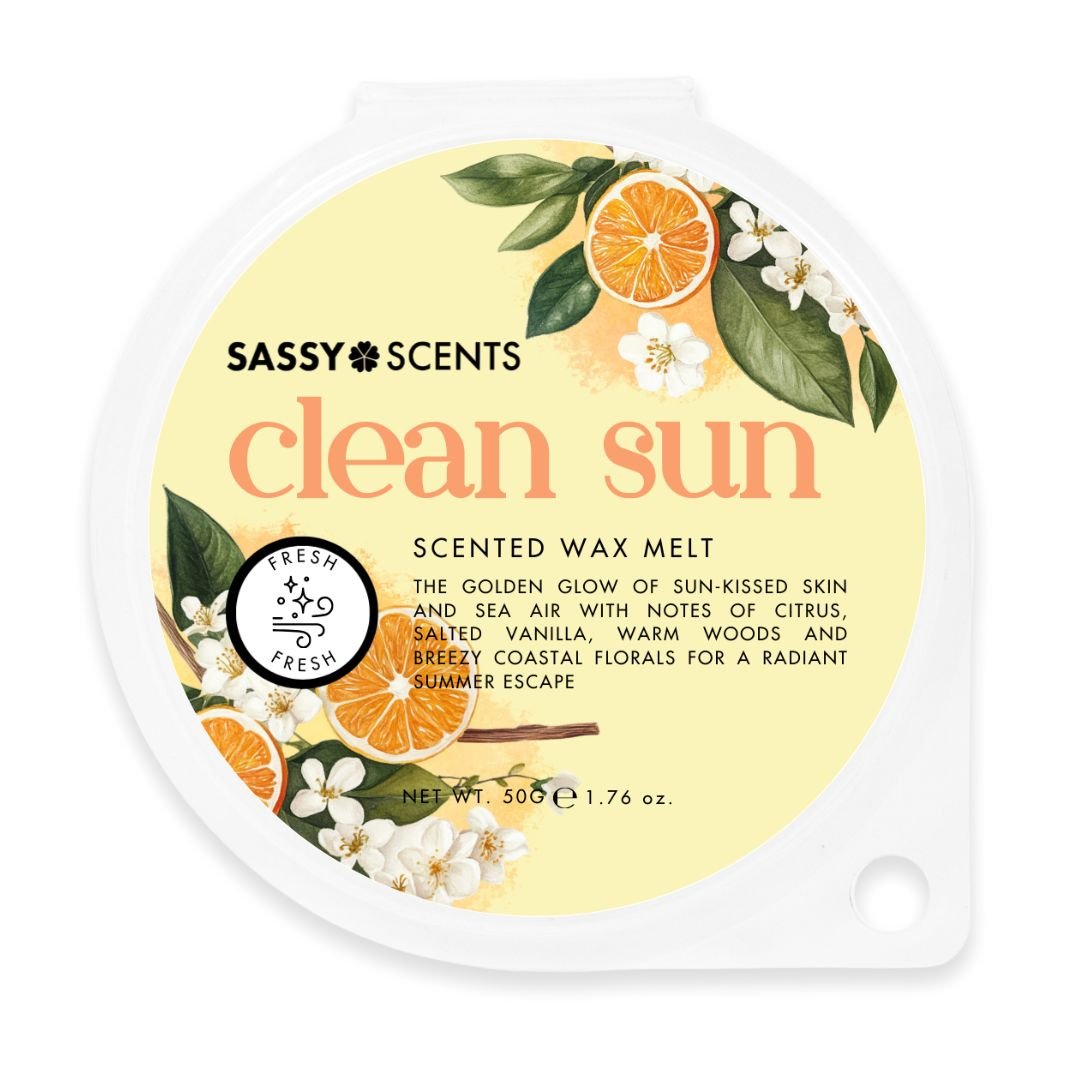 Clean Sun Wax Melt - Sassy Scents