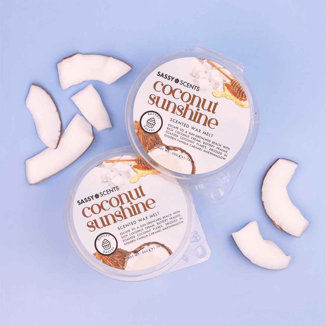 Coconut Sunshine Wax Melt - Sassy Scents