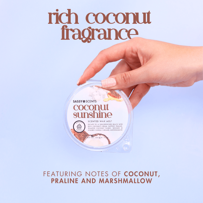 Coconut Sunshine Wax Melt - Sassy Scents