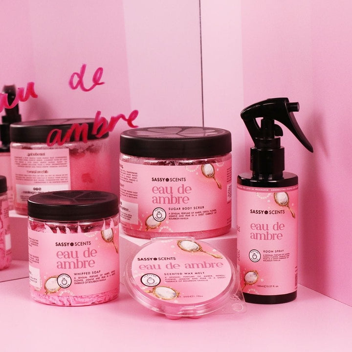 Eau De Ambre Whipped Soap - Sassy Scents