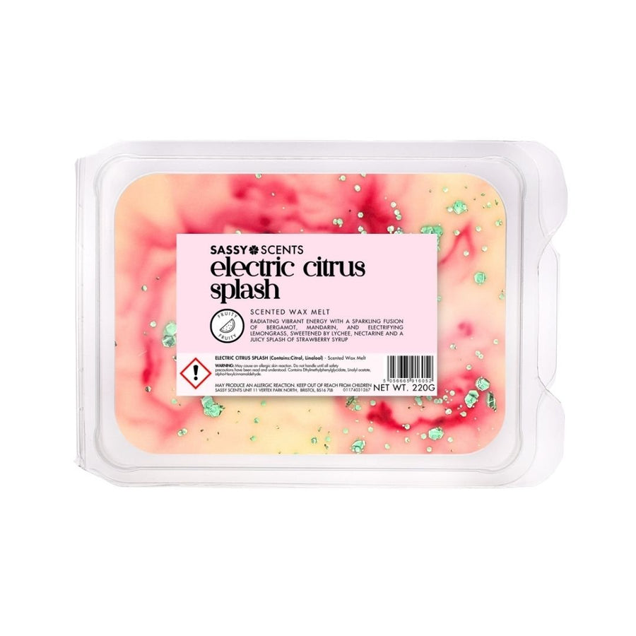 Electric Citrus Splash Small Tub