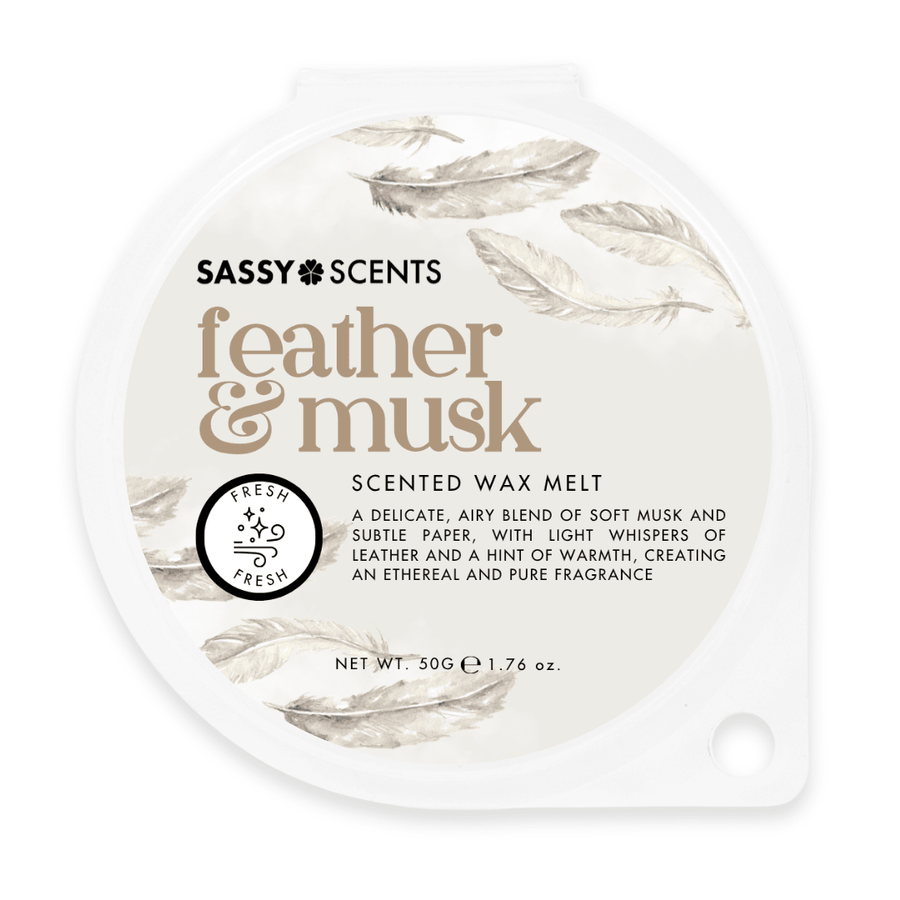 Feather & Musk Wax Melt