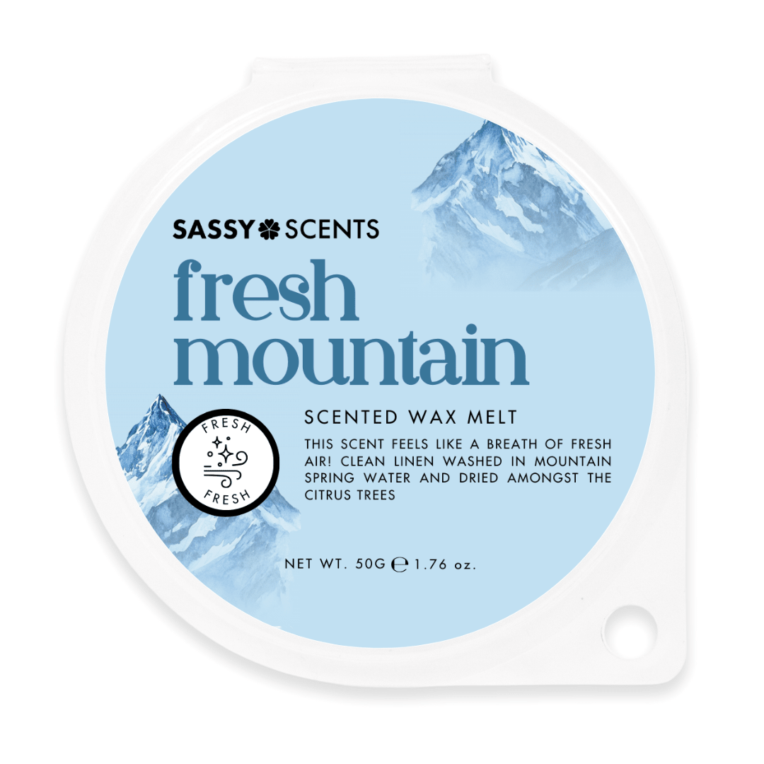 Fresh Mountain Wax Melt - Sassy Scents