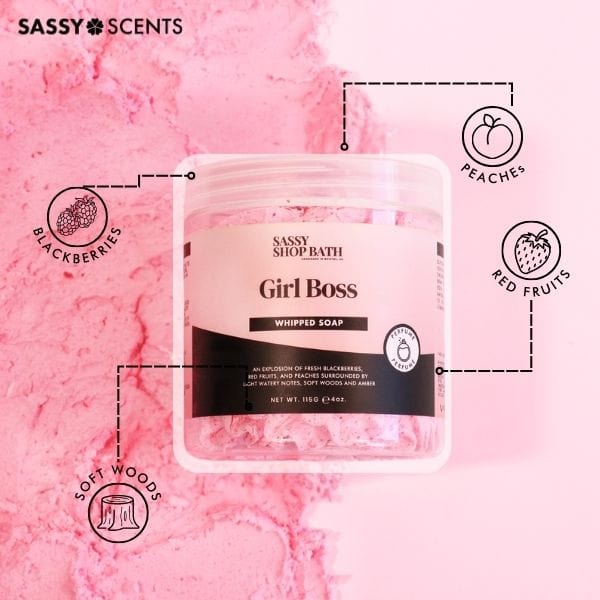 Girl Boss Whipped Soap - Sassy Scents