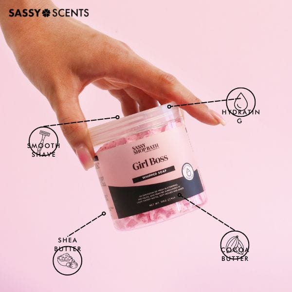 Girl Boss Whipped Soap - Sassy Scents
