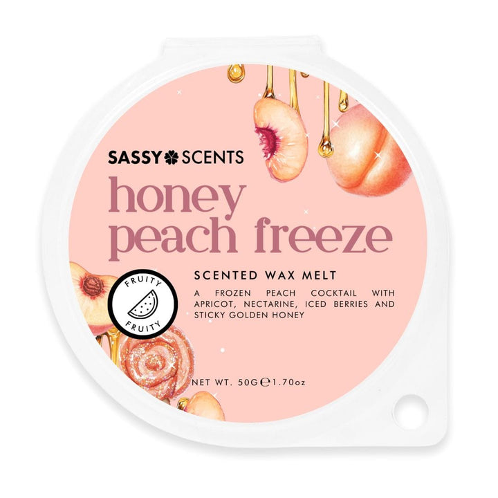 Honey Peach Freeze Wax Melt - Sassy Scents