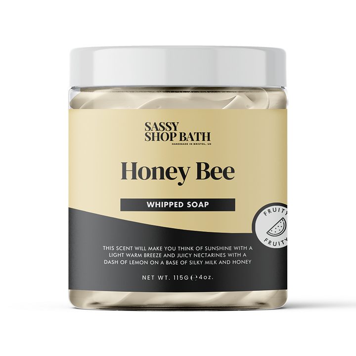 Honey Bee Whipped Soap - Sassy Shop Wax