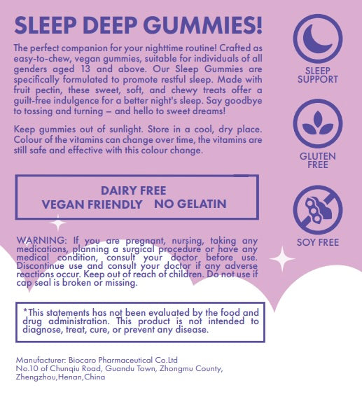 Sleep Deep Gummies - Sassy Shop Wax