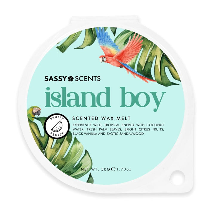 Island Boy Wax Melt - Sassy Scents