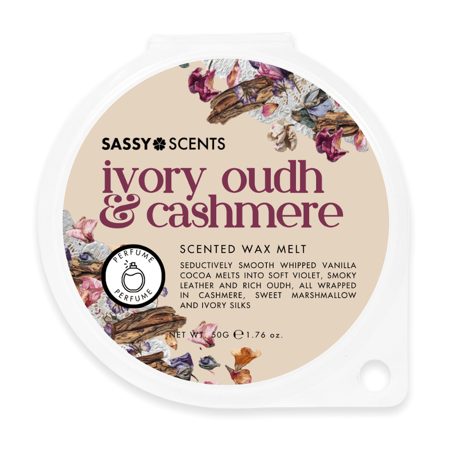 Ivory Oudh + Cashmere Wax Melt