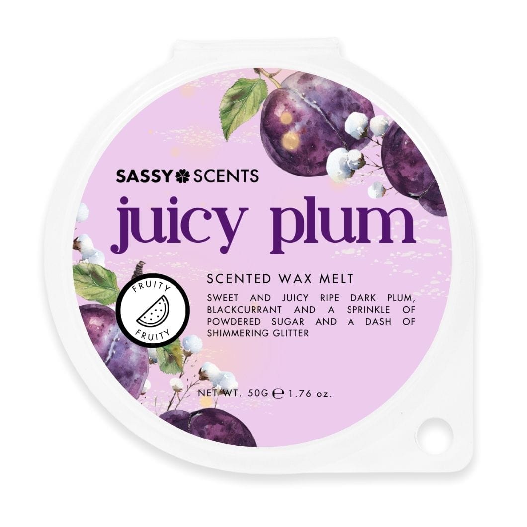 Juicy Plum Wax Melt - Sassy Scents