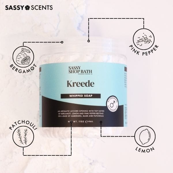 Kreede Whipped Soap - Sassy Scents