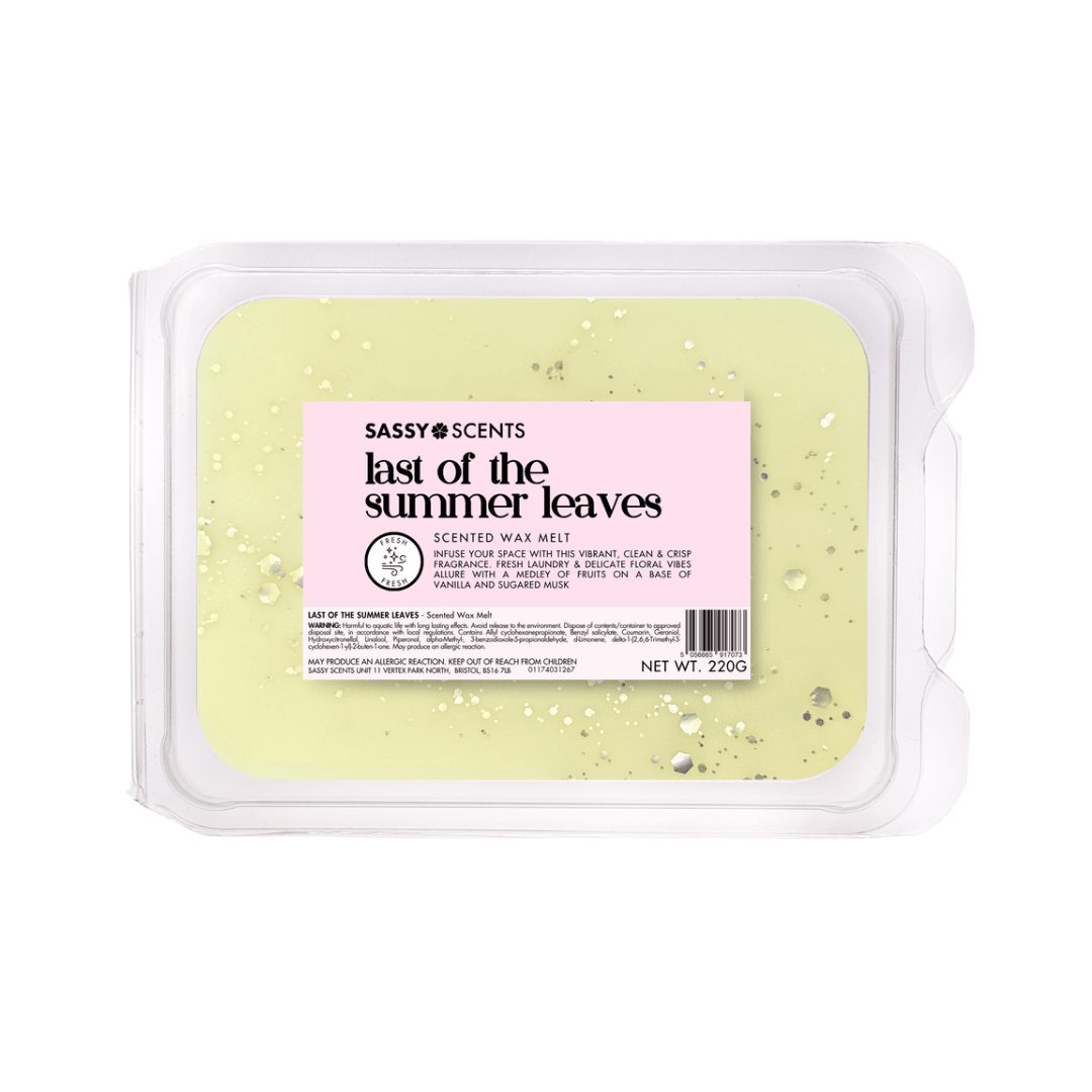Last Of The Summer Leaves Small Tub - Sassy Scents