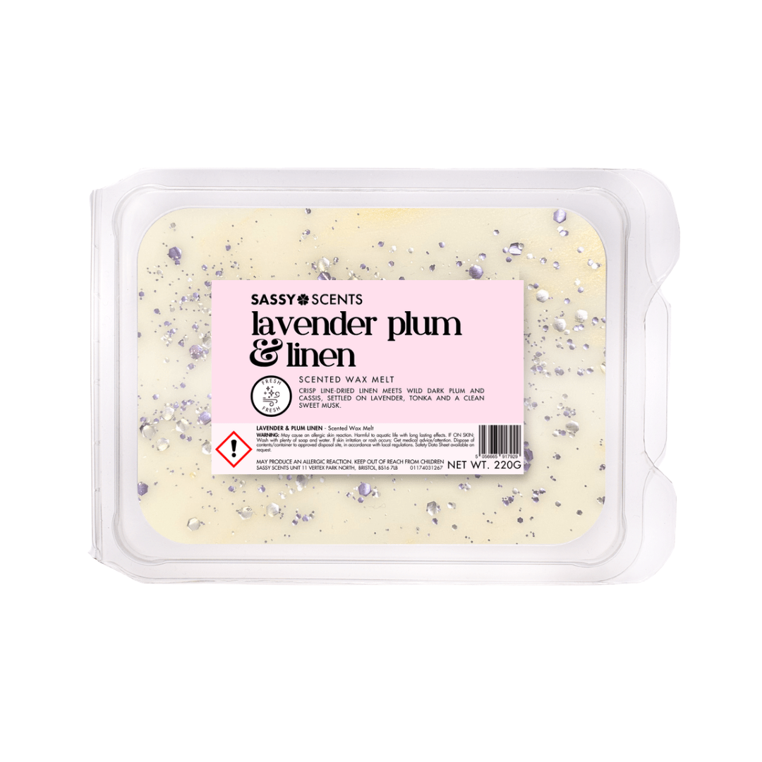 Lavender Plum & Linen Small Tub - Sassy Scents