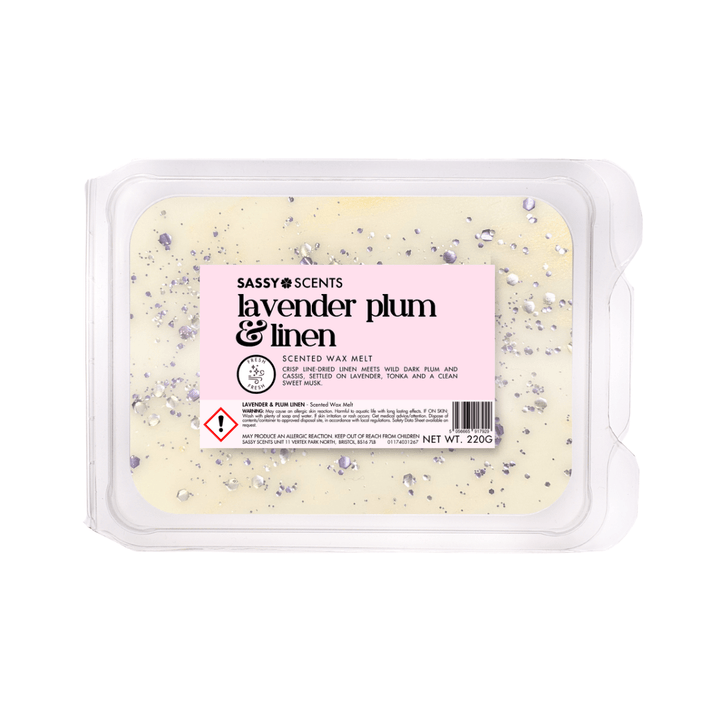 Lavender Plum & Linen Small Tub - Sassy Scents