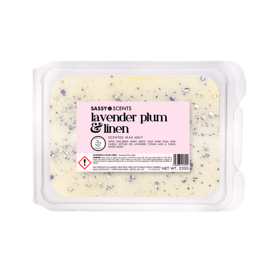Lavender Plum & Linen Small Tub