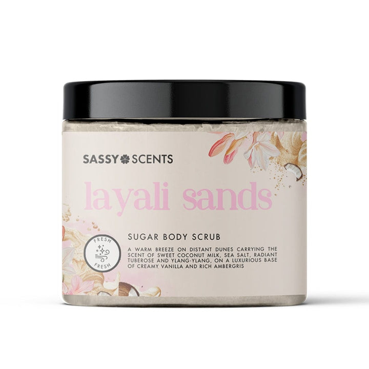 Layali Sands Sugar Body Scrub - Sassy Scents