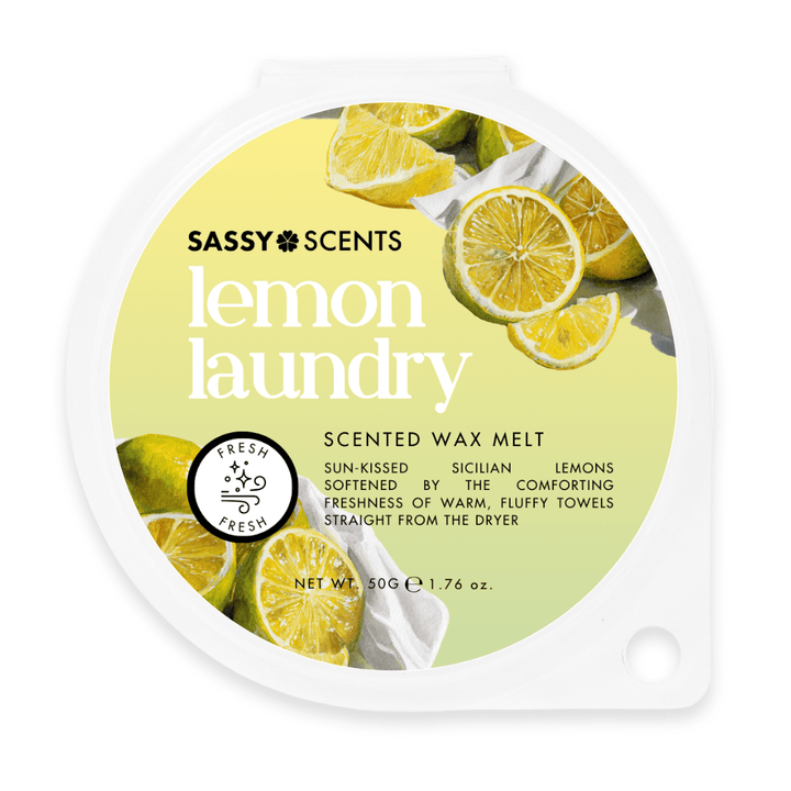 Lemon Laundry Wax Melt - Sassy Scents