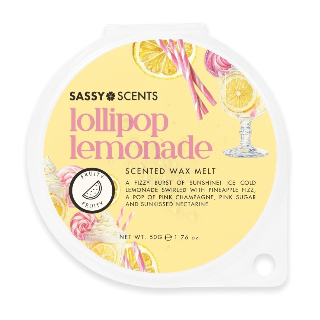 Lollipop Lemonade Wax Melt - Sassy Scents