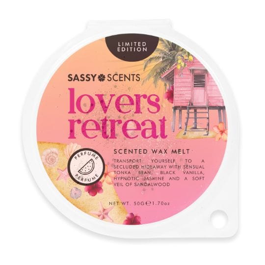 Lovers Retreat Wax Melt - Sassy Scents