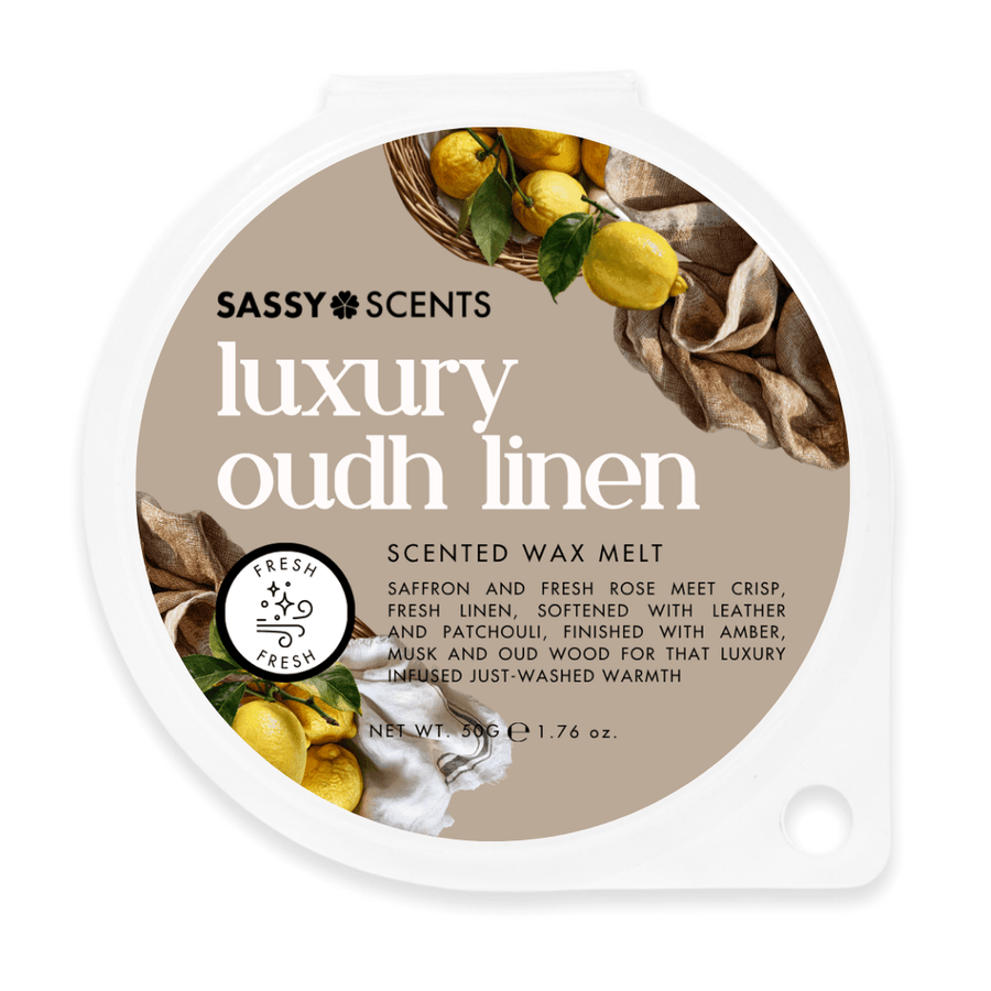 Luxury Oudh Linen Wax Melt